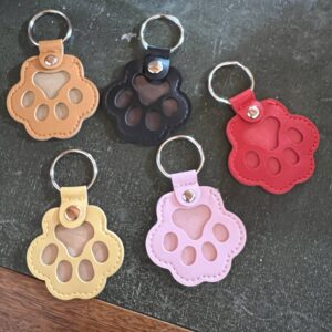 Porte-clé Souvenir "Petite Patte" – Personnalisé avec les poils de votre animal